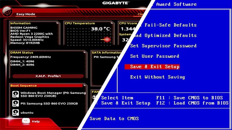 BIOS и UEFI